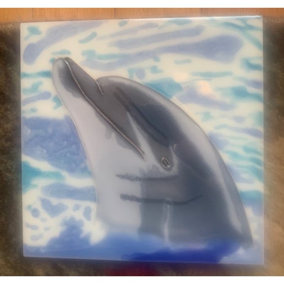 CCTC Other - Dolphin Backsplash 8x8 Decorative Wall Art Ceramic Tile  New Gift Bathroom